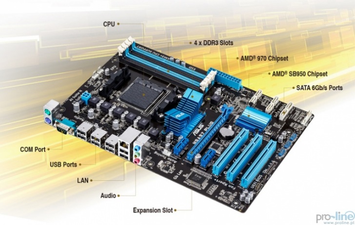 Asus M5a97 Plus Amd970 Mobo