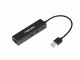 Hub USB 2.0 Natec Dragonfly 3-Porty + Rj45 100 Mb/s