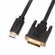 Kabel adapter Unitek dwukierunkowy HDMI do DVI 2m (C1271BK-2M)