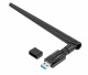 Lanberg Bezprzewodowa Karta Sieciowa USB 3.0 AC1200 Dual Band 1 Wewntrzna + 1 Zewntrzna Antena (NC-1200-WIE)