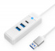 Hub USB-A Orico 2x USB 3.1 + USB TYP-C - biay (PWC2U-U3-015-WH-EP)