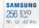 Karta Samsung EVO PLUS microSDXC 256GB 130MB/s A2 Class 10 (MB-MC256KA/EU)