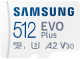 Karta Samsung EVO PLUS microSDXC 512GB 130MB/s A2 Class 10 (MB-MC512KA/EU)