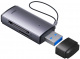 Czytnik kart pamici Baseus Lite Series SD/TF USB 3.0 szary (WKQX060013)