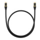Patch Cable KAT.8 40000Mbps Baseus 0.5m - czarny (B0013320A111-00)
