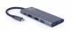 Gembird Multi Port Adapter USB type C 3in1 HUB USB HDMI PD A-CM-COMBO3-01