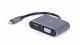 Gembird Adapter USB typu C na HDMI + VGA szary A-USB3C-HDMIVGA-01
