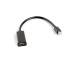 Lanberg Adapter Displayport Mini [M] do HDMI [F] na kablu Czarny (AD-0005-BK)