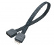 Akasa Przeduacz kabla RGB LED 4-pin 50cm (AK-CBLD01-50BK)