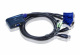 ATEN Przecznik KVM CS62US-A7 2-portowy USB VGA/Audio (0.9m)