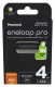 Panasonic Eneloop Pro R3/AAA 930mAh - opak. 4 akumulatorkw - eco blister (BK-4HCDE/4BE)