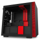 Obudowa do komputera NZXT H210i ITX czarno-czerwona z oknem