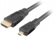 Lanberg Kabel HDMI(M) do HDMI Micro(M) V