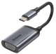 Adapter przejciwka Baseus Enjoyment HUB USB Typ-C na VGA / USB Typ-C PD do MacBook / PC szary (CAHUB-O0G)