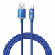 Kabel przewd USB Typ-C 120cm Baseus Crystal 100W 20V/5A - niebieski (CAJY000403)