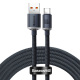 Kabel przewd USB Typ-C 200cm Baseus Crystal 100W 20V/5A - czarny (CAJY000501)