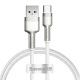 Kabel przewd USB Typ-C 100cm Baseus Cafule Quick Charge 66W z obsug szybkiego adowania - biay (CAKF000102)