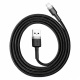 Kabel przewd USB - Lightning / iPhone 50cm Baseus Cafule z obsug szybkiego adowania 2.4A (CALKLF-AG1)