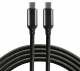 Kabel przewd pleciony USB-C PD 100cm