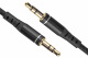 Kabel przewd silikonowy audio AUX wtyk - wtyk jack 3.5mm stereo 150cm everActive CBS-1.5JB czarny