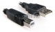 KABEL USB 2.0 A-B 1.8M CZARNY