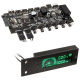Lamptron TC20 Sync Edition PCI, kontroler wentylatorw PWM i owietlenia RGB, czarny