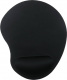 Podkadka pod mysz Gembird Mouse Pad Gel Black (MP-ERGO-01), czarna, ergonomiczna