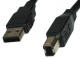 Kabel do drukarki Natec Extreme Media USB 2.0 AM-BM 1.8M Czarny (NKA-0616)