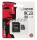 KINGSTON MICRO SD SDC10 8GB ADAPTER
