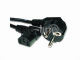 Gembird kabel zasilajcy 1.8m ktowy Euro/IEC C13