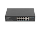 Lanberg Switch 8x 100mb Poe+/2x 1gb Rack 10" & 19" Gigabit Ethernet 120w