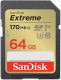 Karta SanDisk Extreme SDXC 64GB 170/80 MB/s C10 V30 UHS-I U3 (SDSDXV2-064G-GNCIN)