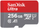 Karta SanDisk Ultra Android microSDXC UHS-I 256GB 150MB/s A1 Class 10 + Adapter SD (SDSQUAC-256G-GN6MA)