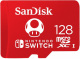 Karta SanDisk Nintendo Switch microSDXC 128GB 100/90 MB/s A1 C10 V30 UHS-I U3 (SDSQXAO-128G-GNCZN)