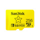 Karta SanDisk Nintendo Switch microSDXC 256GB 100/90 MB/s A1 C10 V30 UHS-I U3 (SDSQXAO-256G-GNCZN)