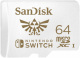 Karta SanDisk Nintendo Switch microSDXC 64GB 100/60 MB/s A1 C10 V30 UHS-I U3 (SDSQXAT-064G-GNCZN)