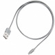 SilverStone CPU03C (SST-CPU03C) obustronny USB-A do Lightning, certyfikat Apple MFi, grafitowy