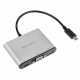 Silverstone EP06C (SST-EP06C) Adapter USB 3.1 Type-C do USB Type-A , Type-C x 1 (port adowania) oraz zcze VGA