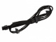 SilverStone PP06 (SST-PP06B-3SATA80M) 6pin to SATA & Slimline SATA 300+150+150+200mm Individually Sleeved Modular Cable, black