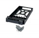 Qnap TRAY-25-BLK01 2.5" HDD Tray with key lock and two keys, black and plastic