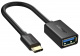 Adapter OTG UGREEN USB TYP-C 3.0 15cm czarny (30701)