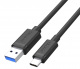 Unitek Przewd USB 3.1 typ A - TYP-C M-M 1,5 m (C14103BK-1.5M)