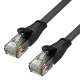 Unitek Patch Cable CAT.6 czarny 2M paski (C1810GBK)