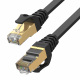 Unitek Patch Cable CAT.7 czarny 3M paski (C1897BK-3M)
