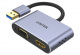 Unitek Adapter USB 3.0 na HDMI i VGA,