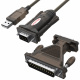 Unitek konw. USB 1xRS-232 z adap.DB9F/DB25M (Y-105A)