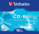 Pyta Verbatim CD-R 700MB x52 Slim Case 10 szt