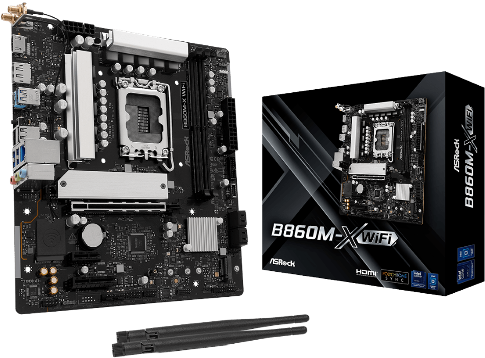 Asrock B860m X Wifi Ddr5 Lga1851