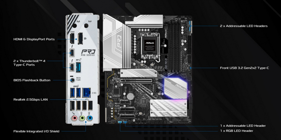 Asrock Z890 Pro Rs Tyl