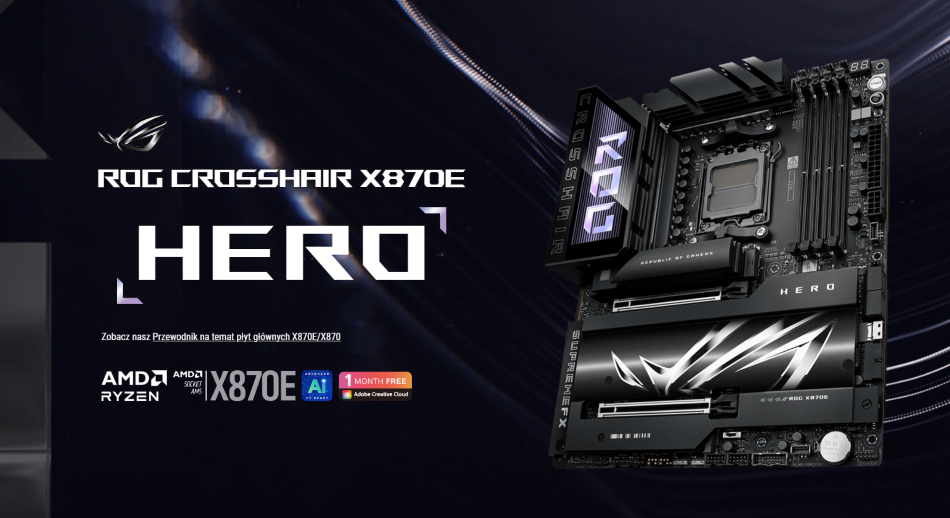 Asus Rog Crosshair X870e Hero